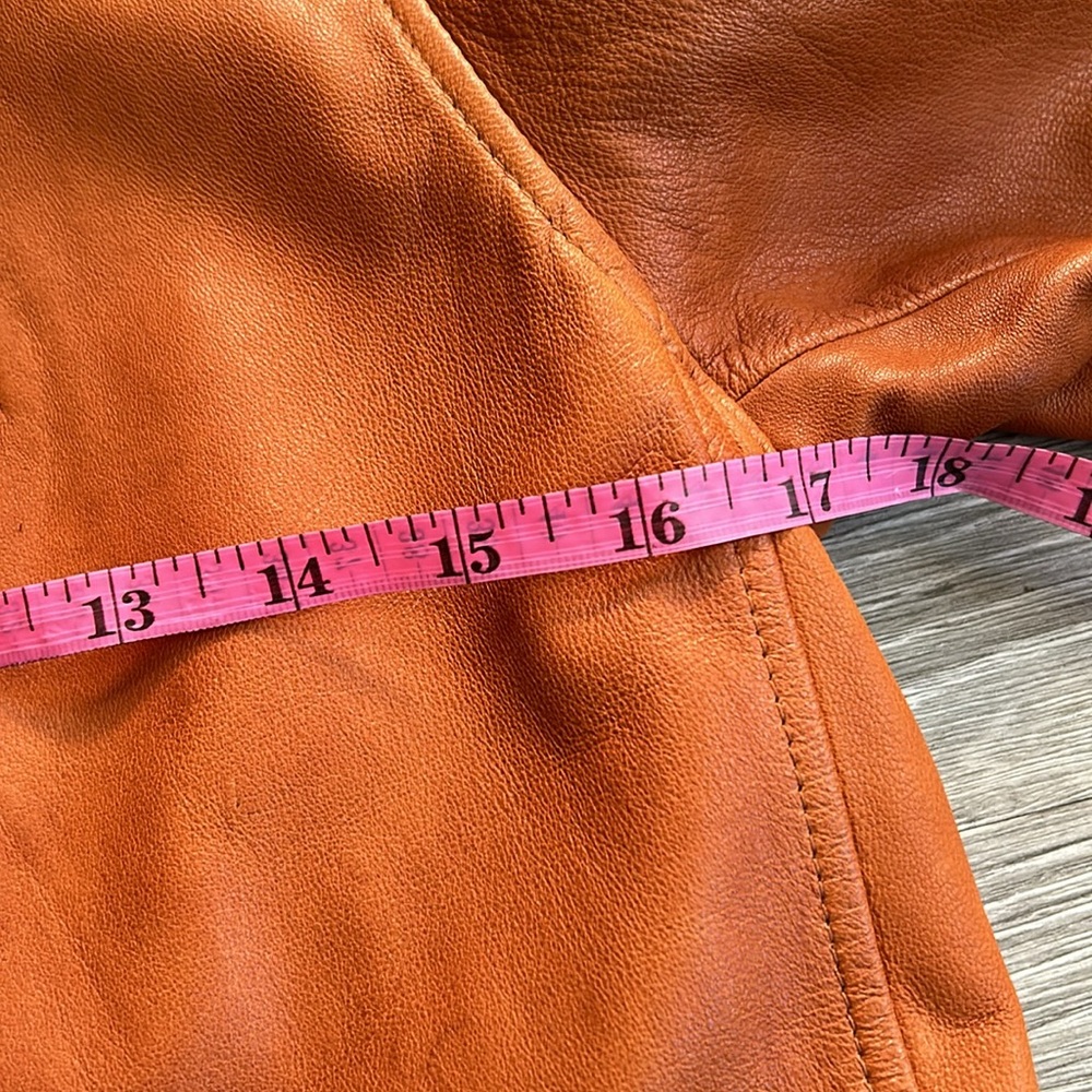 Vintage George 100% Leather Women’s Jacket - Picture 16 of 16